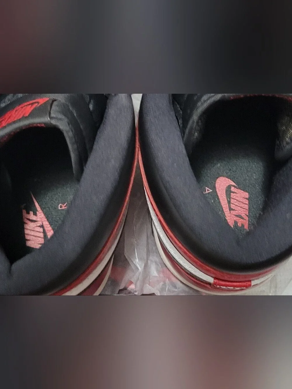 Jordan 1 High OG Retro 'Black Toe' - Black/White/Red Men’s Sneaker